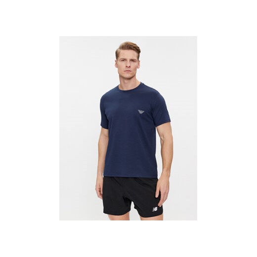 Emporio Armani Underwear T-Shirt 211818 4R463 06935 Granatowy Regular Fit ze sklepu MODIVO w kategorii T-shirty męskie - zdjęcie 170212081