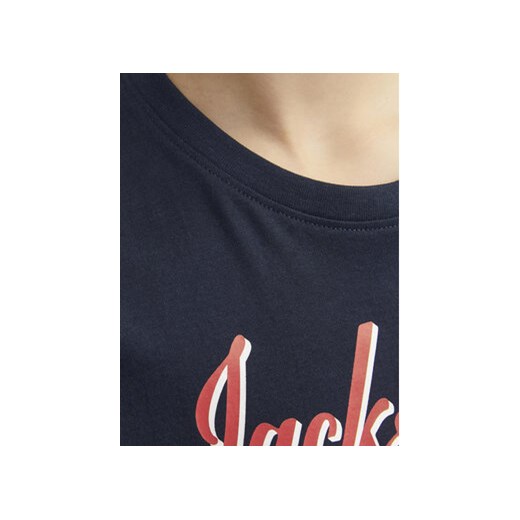 Jack&Jones Junior T-Shirt 12257379 Granatowy Standard Fit Jack&jones Junior 116 MODIVO