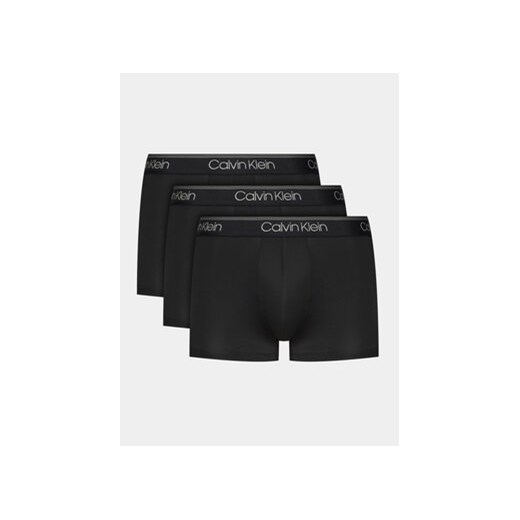 Calvin Klein Underwear Komplet 3 par bokserek Low Rise Trunk 3Pk 000NB2569A Czarny ze sklepu MODIVO w kategorii Majtki męskie - zdjęcie 170212290