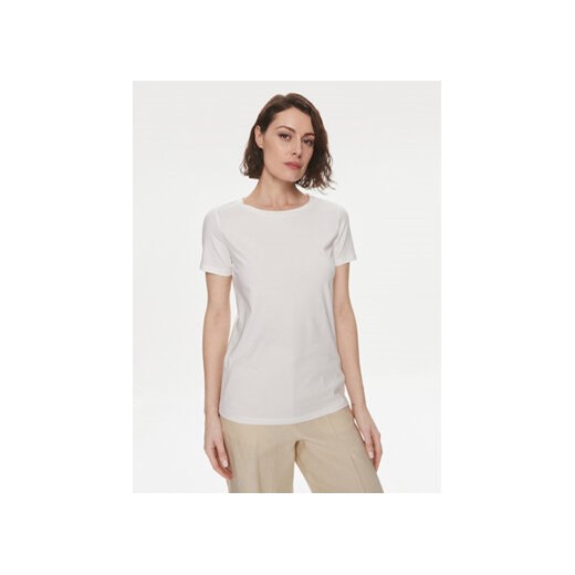 Weekend Max Mara T-Shirt Multib 2415971011 Biały Regular Fit ze sklepu MODIVO w kategorii Bluzki damskie - zdjęcie 170212333