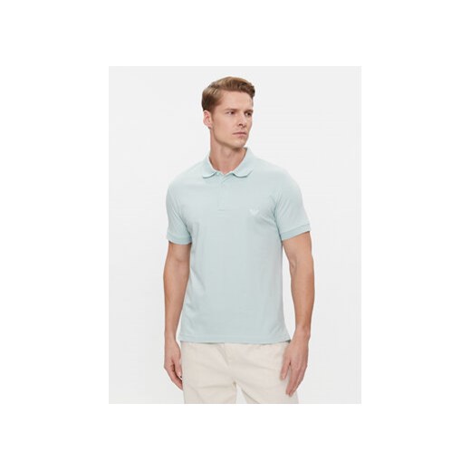 Emporio Armani Underwear Polo 211804 4R461 02783 Zielony Regular Fit ze sklepu MODIVO w kategorii T-shirty męskie - zdjęcie 170212344