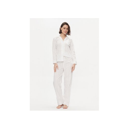 Lauren Ralph Lauren Piżama ILN92305 Biały Regular Fit ze sklepu MODIVO w kategorii Piżamy damskie - zdjęcie 170212361
