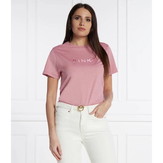 Pinko T-shirt | Regular Fit ze sklepu Gomez Fashion Store w kategorii Bluzki damskie - zdjęcie 170213960