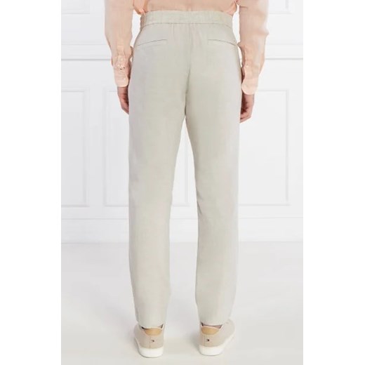 BOSS ORANGE Lniane spodnie Sanderson-L | Tapered fit 56 Gomez Fashion Store