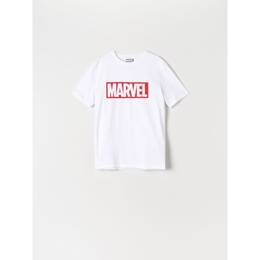Sinsay - Koszulka Marvel - biały Sinsay S Sinsay