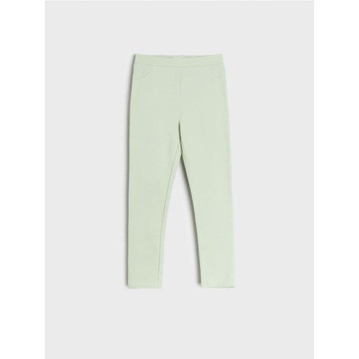Sinsay - Legginsy - zielony ze sklepu Sinsay w kategorii Spodnie dziewczęce - zdjęcie 170217254