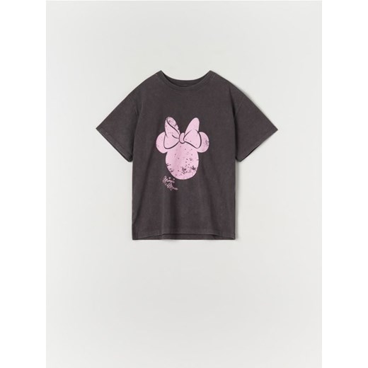 Sinsay - Koszulka Myszka Minnie - szary ze sklepu Sinsay w kategorii Bluzki damskie - zdjęcie 170217310