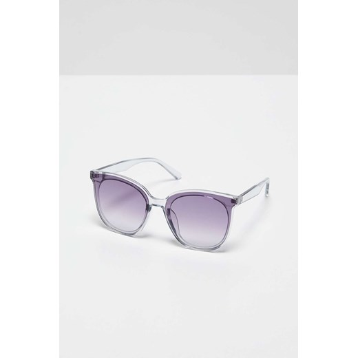 Okulary przeciwsłoneczne przezroczyste - szare ze sklepu 5.10.15 w kategorii Okulary przeciwsłoneczne damskie - zdjęcie 170218160