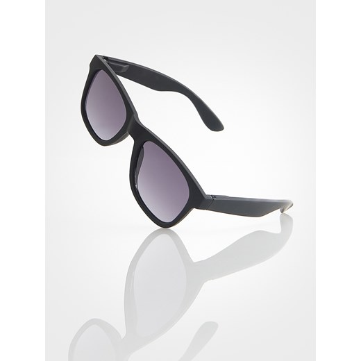 Reserved - Okulary przeciwsłoneczne WAYFARER - czarny Reserved ONE SIZE Reserved