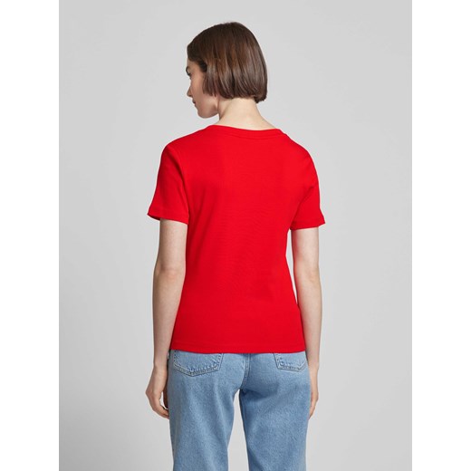 T-shirt z dekoltem w serek model ‘CODY’ Tommy Hilfiger M Peek&Cloppenburg 