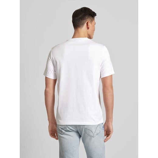 T-shirt z nadrukiem z logo model ‘KORS MESH STRIPE’ Michael Kors XL Peek&Cloppenburg 