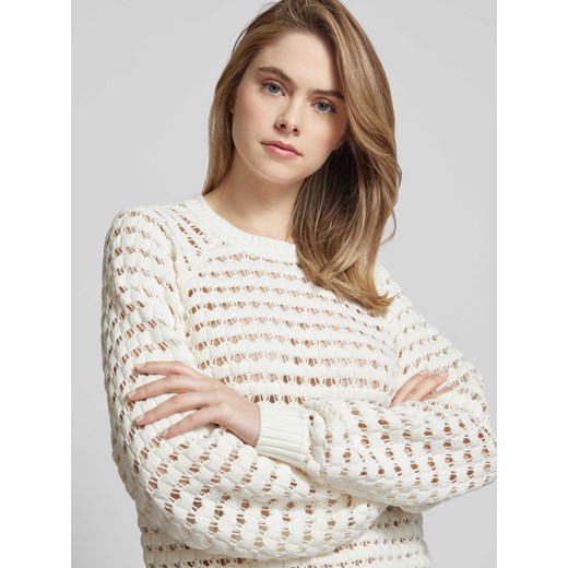Sweter z dzianiny z ażurowym wzorem model ‘Crochet2’ Qs XS Peek&Cloppenburg 