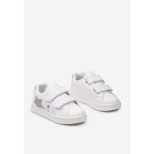 Buty sportowe dziecięce białe Born2be na rzepy
