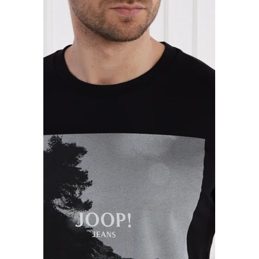 T-shirt męski Joop! z bawełny z nadrukami z krótkimi rękawami 