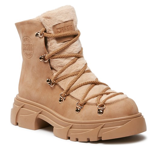 Botki Big Star Shoes MM274573 Camel 802 36 promocyjna cena eobuwie.pl