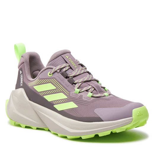 Buty trekkingowe damskie Adidas płaskie wiązane
