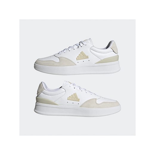 adidas Skórzane sneakersy &quot;Kantana&quot; w kolorze białym ze sklepu Limango Polska w kategorii Buty sportowe męskie - zdjęcie 170235640