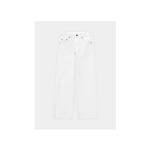 Coccodrillo Jeansy WC4123112JCG Biały Regular Fit ze sklepu MODIVO w kategorii Spodnie dziewczęce - zdjęcie 170236922