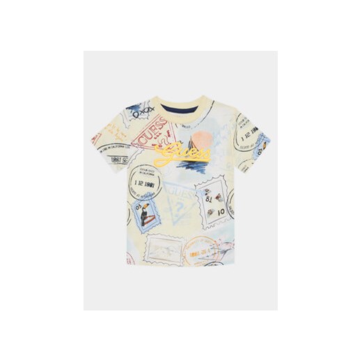 Guess T-Shirt N4GI10 K8HM3 Kolorowy Regular Fit ze sklepu MODIVO w kategorii T-shirty chłopięce - zdjęcie 170237034