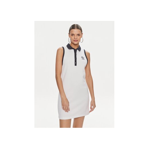 Guess Sukienka codzienna Mylah V4GK02 KBFB2 Biały Bodycon Fit ze sklepu MODIVO w kategorii Sukienki - zdjęcie 170237704