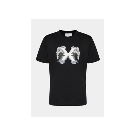 Richmond X T-Shirt Olinari UMP24140TS Czarny Regular Fit ze sklepu MODIVO w kategorii T-shirty męskie - zdjęcie 170238050