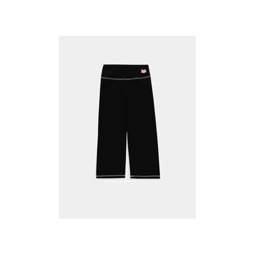 Coccodrillo Legginsy WC4122701CEK Czarny Regular Fit ze sklepu MODIVO w kategorii Spodnie dziewczęce - zdjęcie 170238102