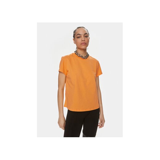 Patrizia Pepe T-Shirt 2M4373/J111-R824 Pomarańczowy Regular Fit ze sklepu MODIVO w kategorii Bluzki damskie - zdjęcie 170238160