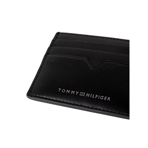 Czarny portfel męski Tommy Hilfiger 