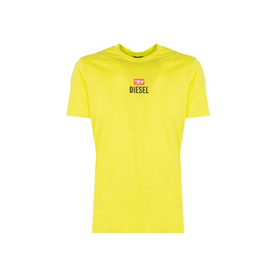 Diesel T-Shirt "T-Just" | A11184-RGRAI-5JE | Mężczyzna | Żółty ze sklepu ubierzsie.com w kategorii T-shirty męskie - zdjęcie 170241482