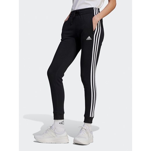 adidas Spodnie dresowe w kolorze czarnym ze sklepu Limango Polska w kategorii Spodnie damskie - zdjęcie 170244101