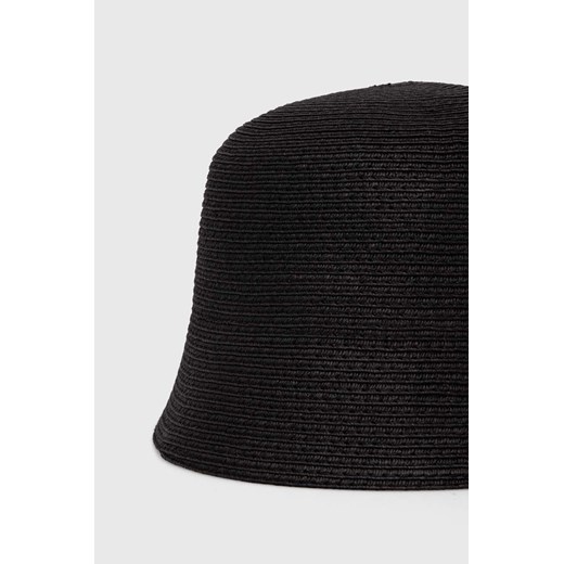 Karl Lagerfeld kapelusz kolor czarny Karl Lagerfeld ONE ANSWEAR.com