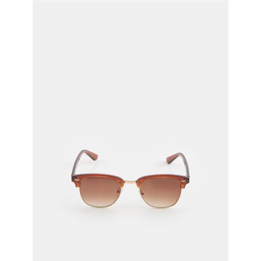 Sinsay - Okulary przeciwsłoneczne - brązowy ze sklepu Sinsay w kategorii Okulary przeciwsłoneczne męskie - zdjęcie 170246693