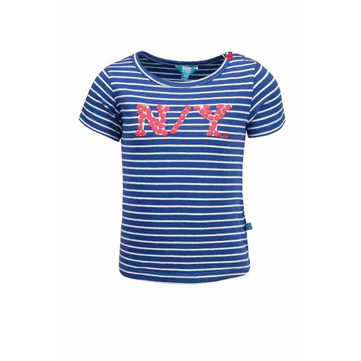 T-shirt dziewczęcy, niebieski, paski, NY, Lief ze sklepu 5.10.15 w kategorii Koszulki niemowlęce - zdjęcie 170247484