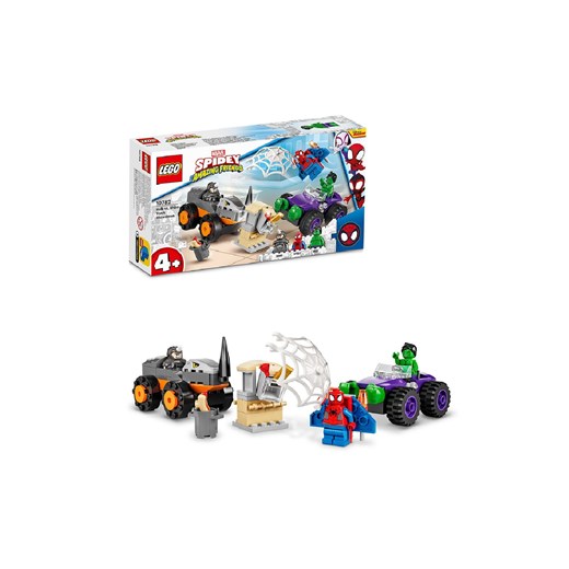 LEGO® Marvel Spidey i super-kumple Hulk kontra Rhino — starcie pojazdów (10782) ze sklepu 5.10.15 w kategorii Zabawki - zdjęcie 170247512