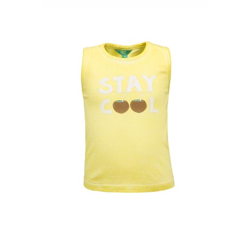 T-shirt bez rękawów Stay Cool - żółty - Lief ze sklepu 5.10.15 w kategorii Koszulki niemowlęce - zdjęcie 170247601