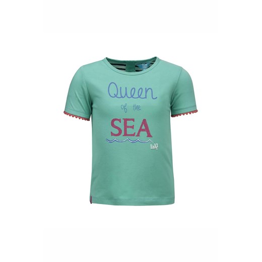 T-shirt dziewczęcy zielony - Queen of the sea - Lief ze sklepu 5.10.15 w kategorii Bluzki dziewczęce - zdjęcie 170247612