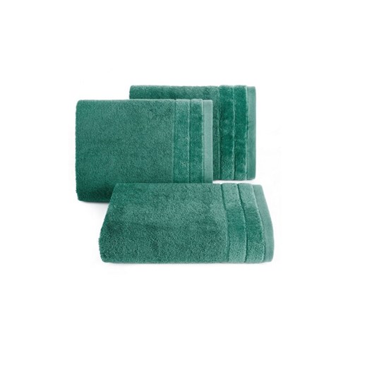 Ręcznik damla (13) 70x140 cm butelkowy zielony Eurofirany 70x140 5.10.15