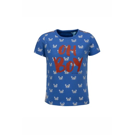 T-shirt chłopięcy, niebieski, Oh Boy, Lief ze sklepu 5.10.15 w kategorii Koszulki niemowlęce - zdjęcie 170247802