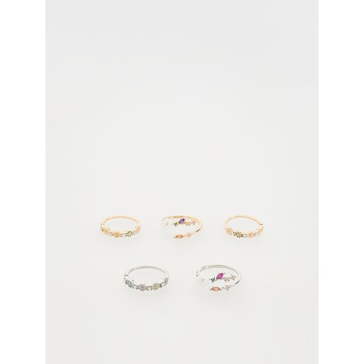 Reserved - Zestaw pierścionków - wielobarwny ze sklepu Reserved w kategorii Biżuteria i zegarki dziecięce - zdjęcie 170252991
