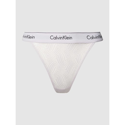 Stringi obszyte koronką Calvin Klein Underwear L Peek&Cloppenburg 