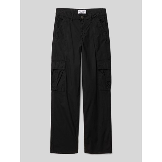 Spodnie o luźnym kroju z zapięciem na guzik model ‘Karly’ ze sklepu Peek&Cloppenburg  w kategorii Spodnie dziewczęce - zdjęcie 170254461