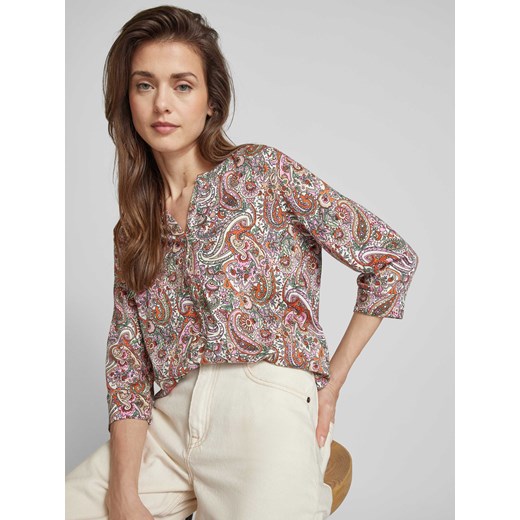 Bluzka z mieszanki wiskozy i bawełny model ‘Felicity’ Soyaconcept L Peek&Cloppenburg 