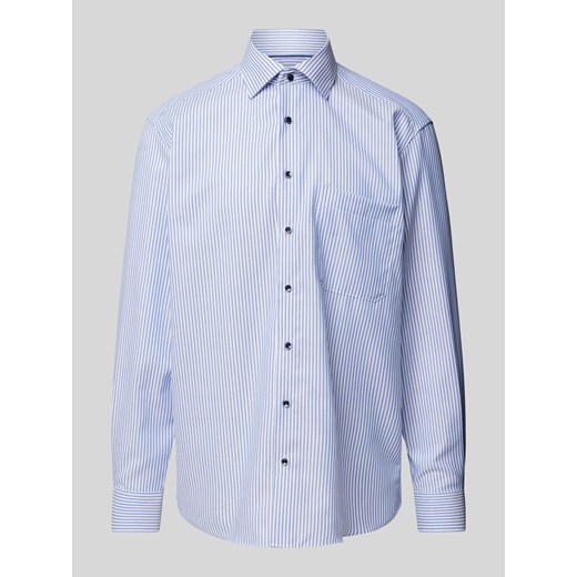Koszula biznesowa o kroju comfort fit z kołnierzykiem typu kent ze sklepu Peek&Cloppenburg  w kategorii Koszule męskie - zdjęcie 170254773
