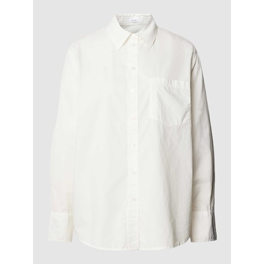 Bluzka koszulowa z nakładaną kieszenią na piersi model ‘Futani’ Opus 40 Peek&Cloppenburg 