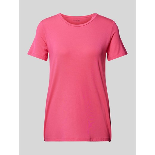 T-shirt w jednolitym kolorze model ‘Mix+Relax’ ze sklepu Peek&Cloppenburg  w kategorii Bluzki damskie - zdjęcie 170255500