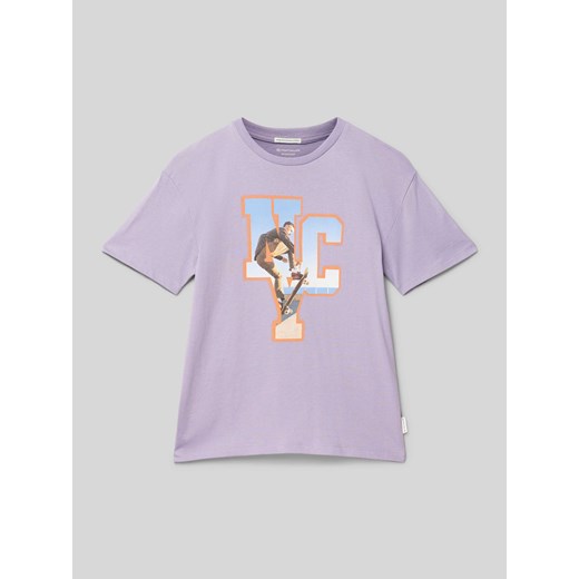 T-shirt z nadrukowanym motywem ze sklepu Peek&Cloppenburg  w kategorii T-shirty chłopięce - zdjęcie 170255610