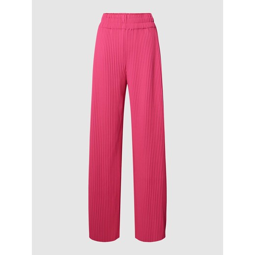 Spodnie materiałowe z elastycznym pasem model ‘ALISA’ ze sklepu Peek&Cloppenburg  w kategorii Spodnie damskie - zdjęcie 170256513