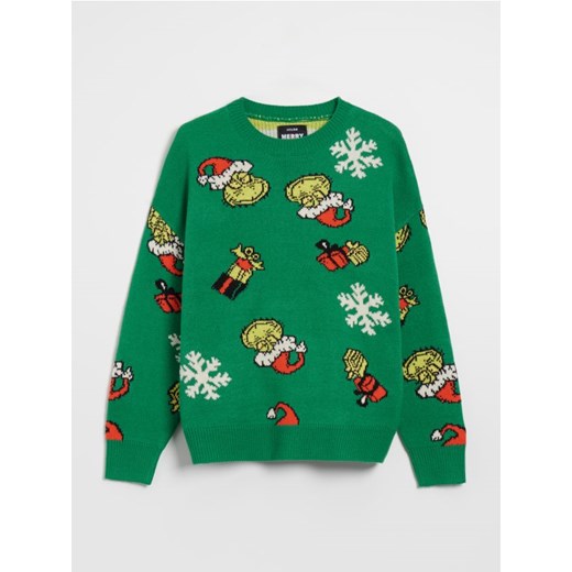 Świąteczny sweter Grinch zielony House XL promocyjna cena House