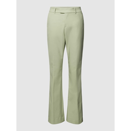 Spodnie materiałowe z poszerzaną nogawką w jednolitym kolorze model ‘ELLEN Mos Mosh 38 Peek&Cloppenburg 
