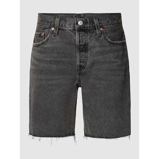 Jeansowe,wystrzępione szorty ze sklepu Peek&Cloppenburg  w kategorii Szorty - zdjęcie 170259520